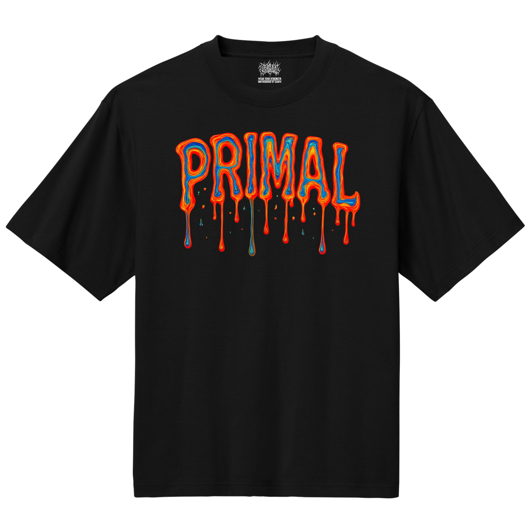 Infrared Drop-Shoulder Oversized Tee – Primal Era