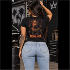 Ladies A Dog Pack King Fitted Tri-blend Tee