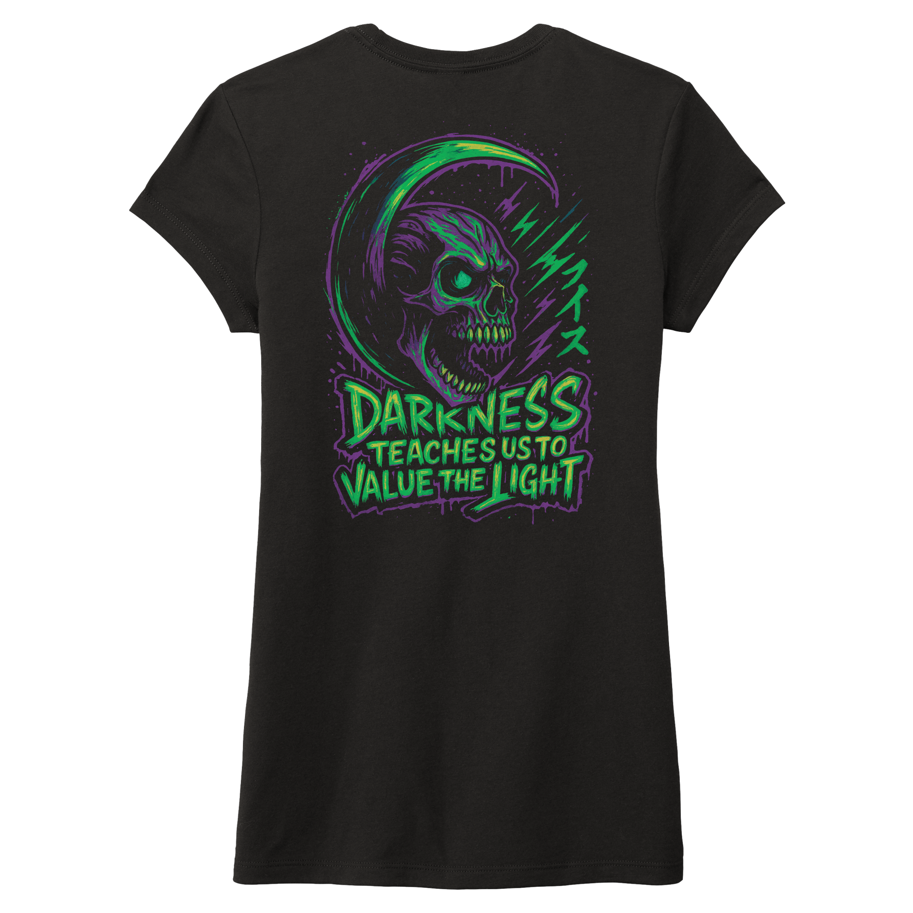 Ladies A Lesson in Light Primal Fitted Tri-blend Tee