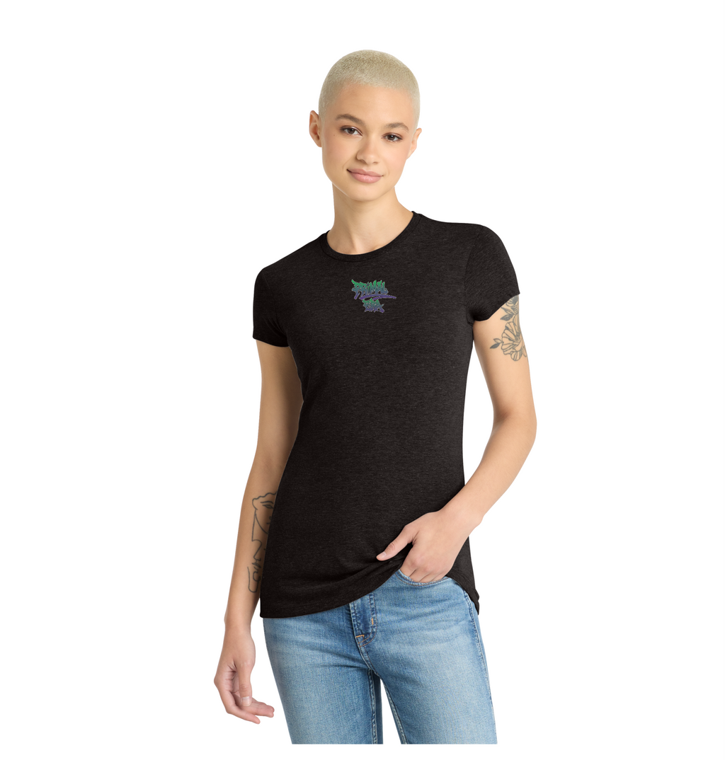 Ladies A Lesson in Light Primal Fitted Tri-blend Tee