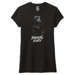 Ladies Aura Foo Dog Primal Fury Fitted Tri-blend Tee