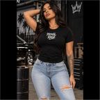 Ladies Bears Primal Rage Fitted Tri-blend Tee