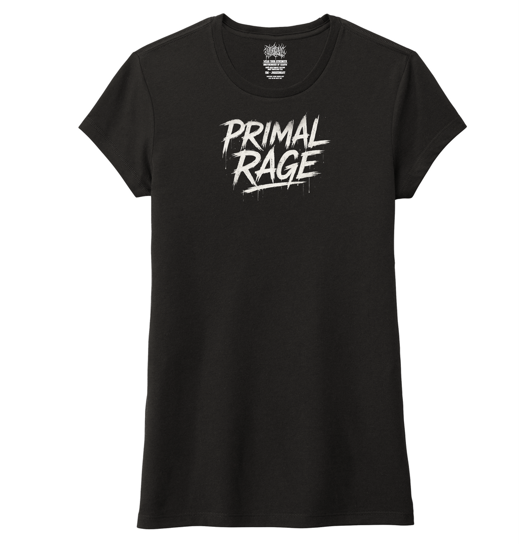 Ladies Bears Primal Rage Fitted Tri-blend Tee