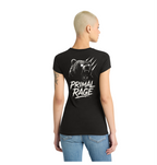Ladies Bears Primal Rage Fitted Tri-blend Tee