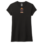 Ladies Conquering Demon Samurai Inner War Fitted Tri-blend Tee