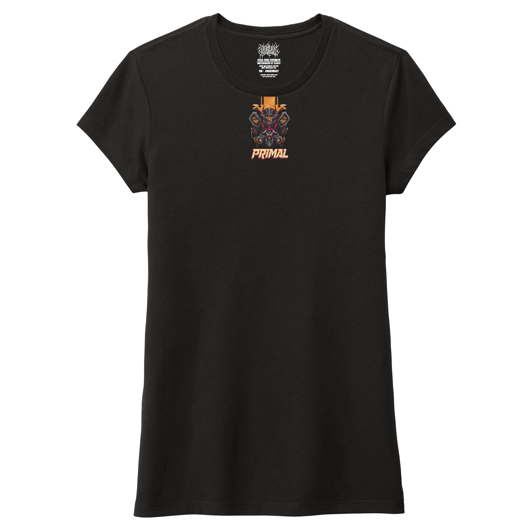 Ladies Conquering Demon Samurai Inner War Fitted Tri-blend Tee