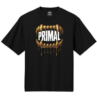 Drip Gold Grill Drop-Shoulder Oversized Tee