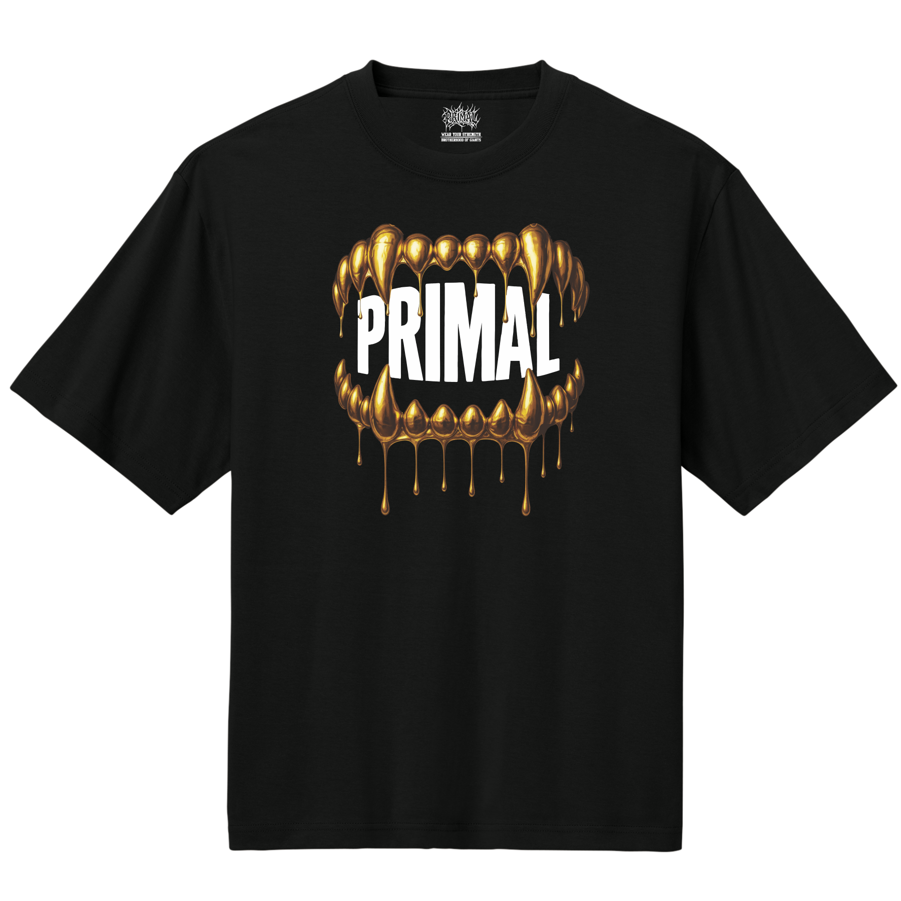 Drip Gold Grill Drop-Shoulder Oversized Tee (Copy)