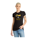 Ladies God is Dope Fitted Tri-blend Tee