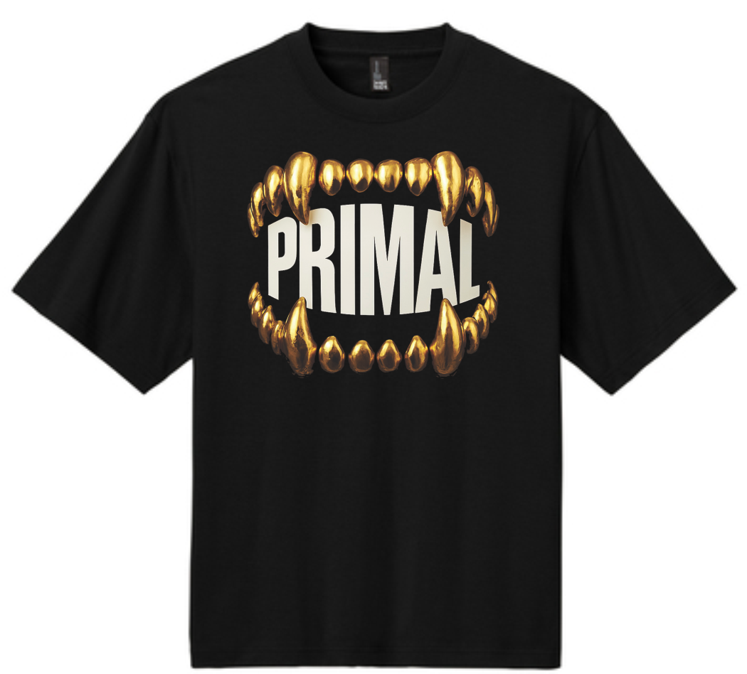 Gold Grill Drop-Shoulder Tee