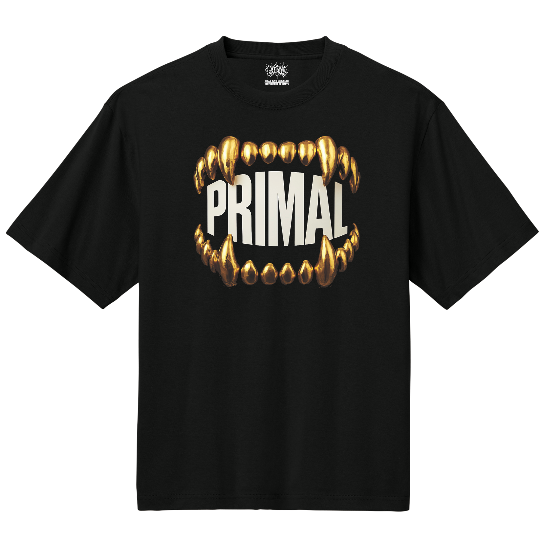 Gold Grill Drop-Shoulder Tee