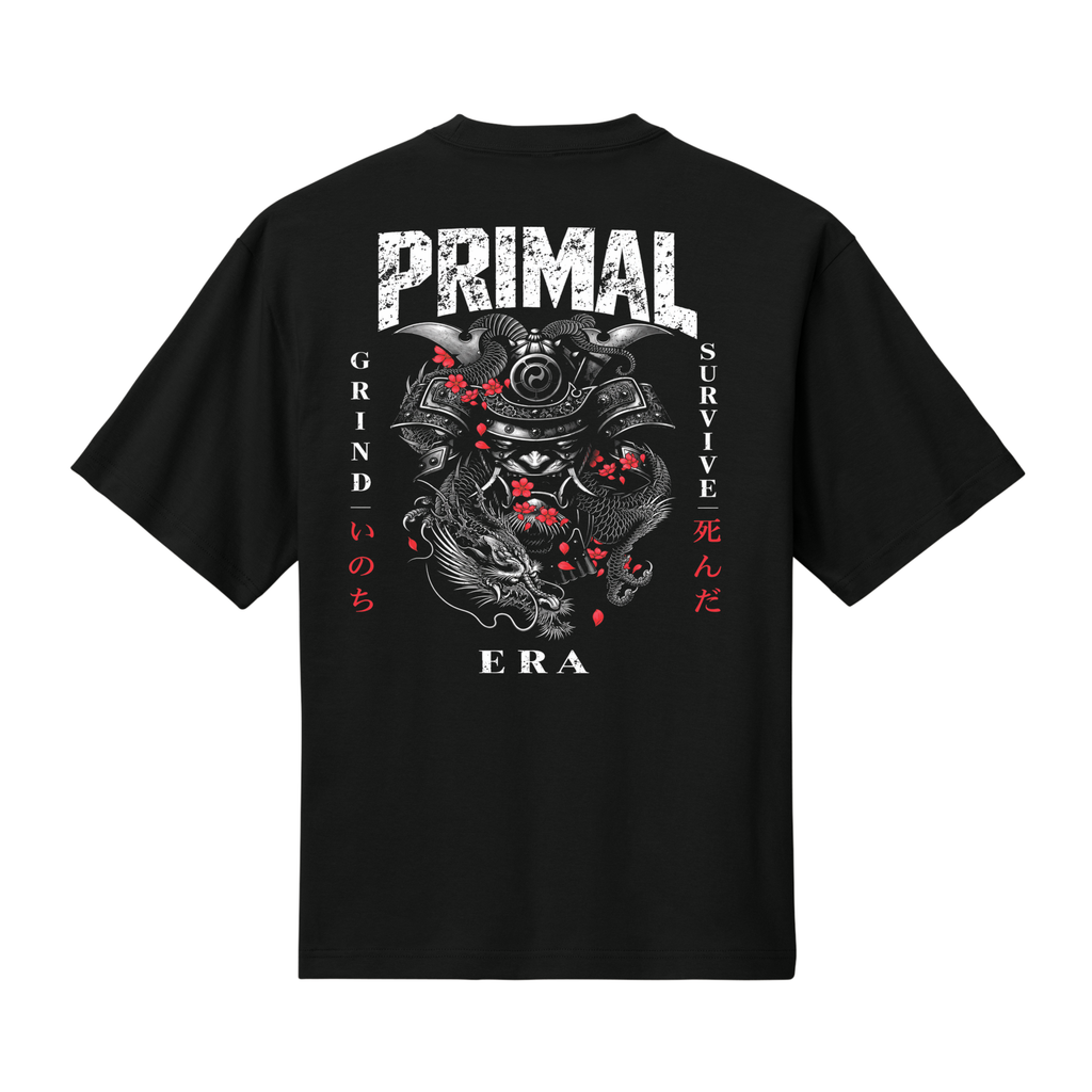 Grind Survive Drop-Shoulder Oversized Tee