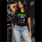 Ladies Guttural Cadaver Fitted Tri-blend Tee