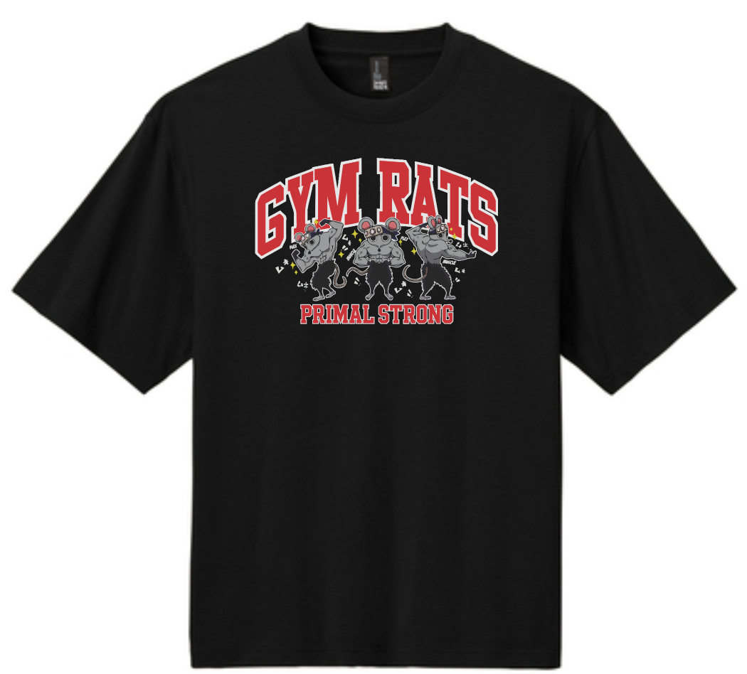 Gym Rats Drop-Shoulder Tee