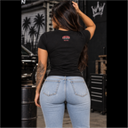 Ladies Gym Rats Fitted Tri-blend Tee