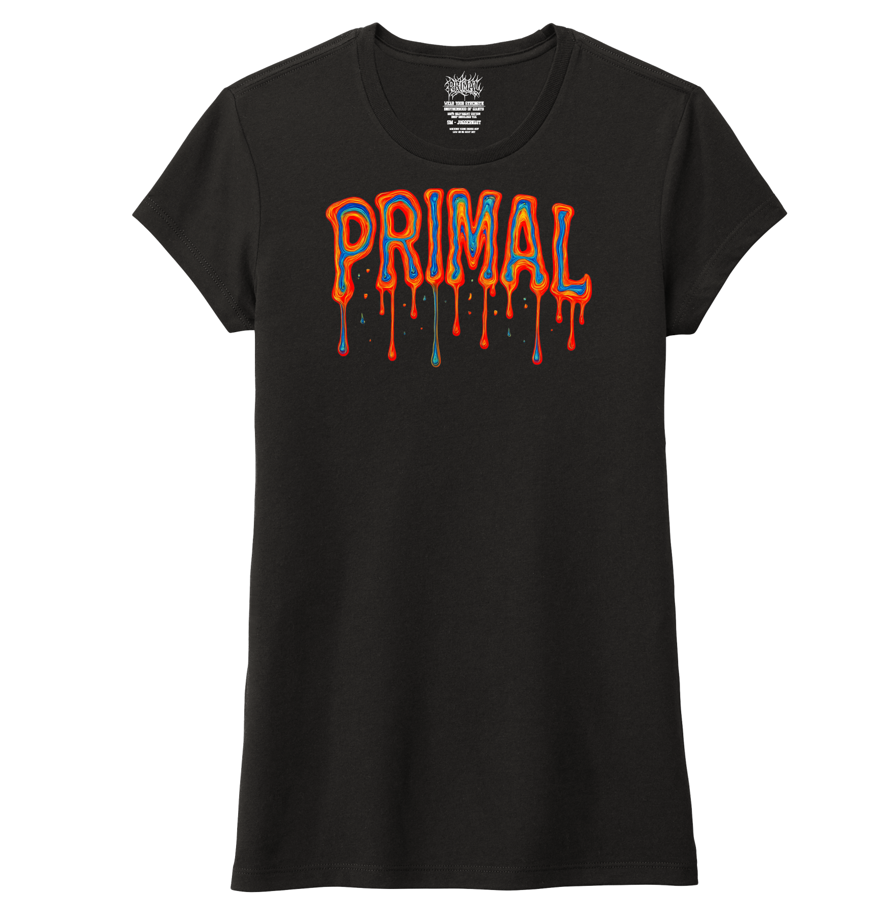 Ladies Infrared Primal Fitted Tri-blend Tee
