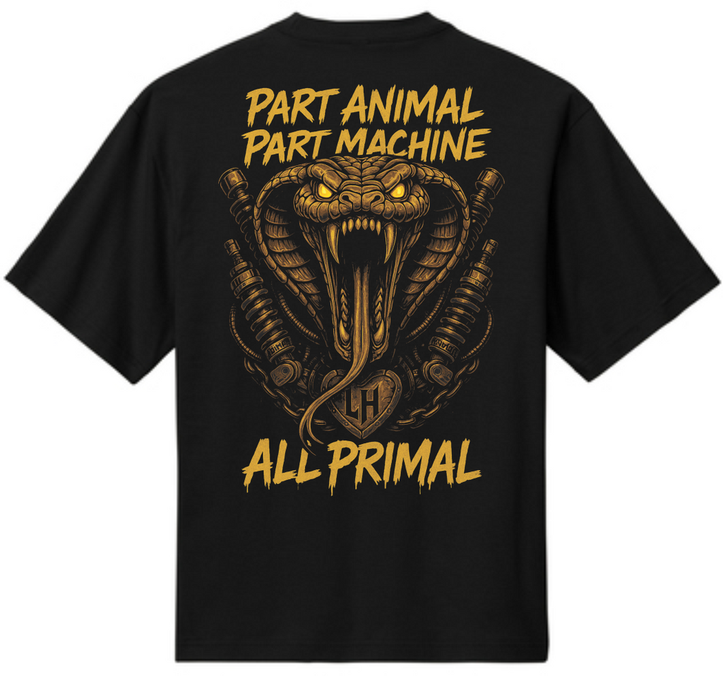 King Cobra Drop-Shoulder Tee