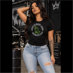 Ladies Praying Hands Fitted Tri-blend Tee
