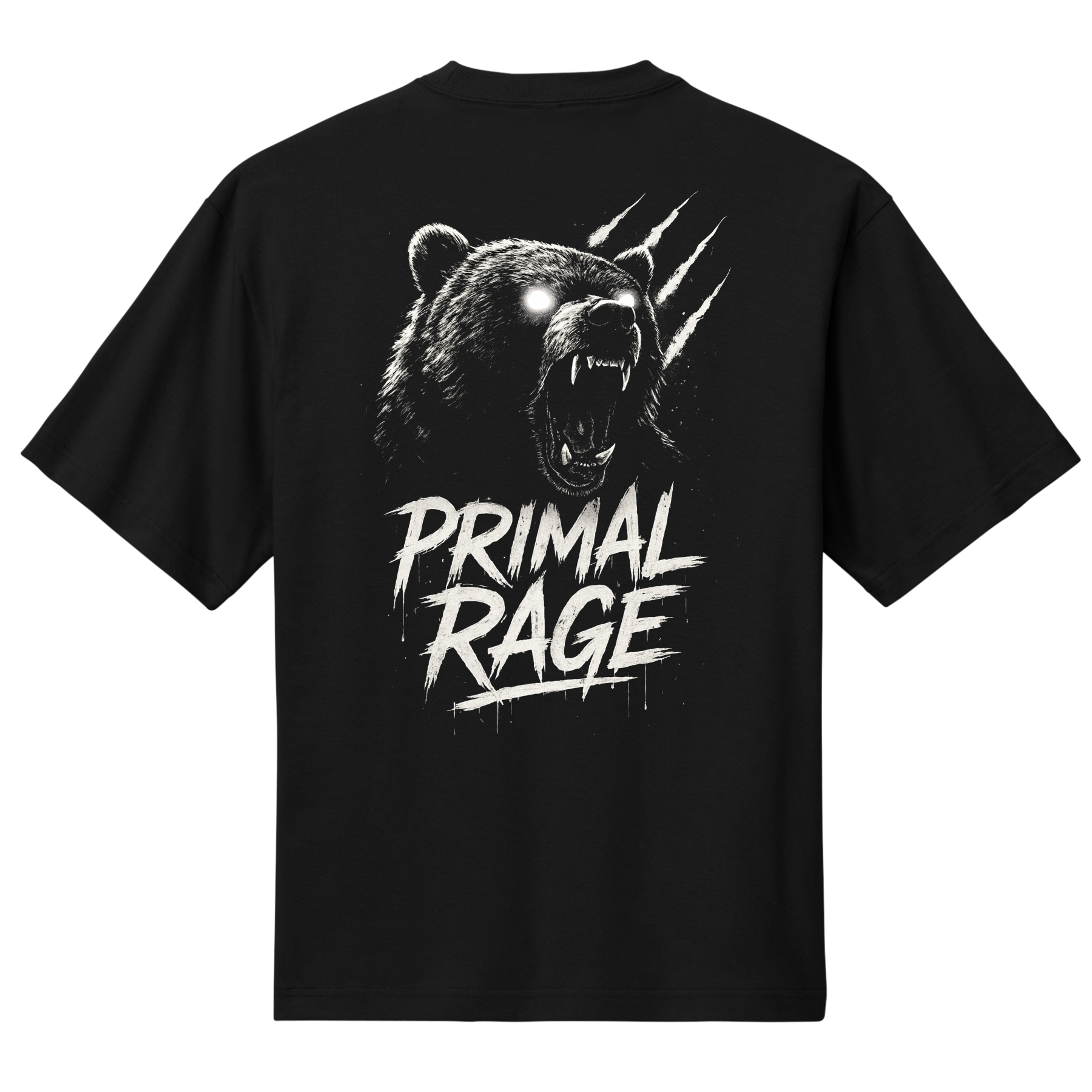 Bears Primal Rage Classic Fit Tri-Blend Tee