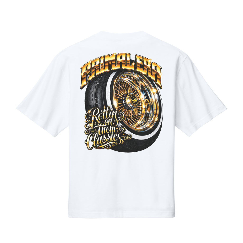 Primal Ridin' Drop-Shoulder Oversized Tee