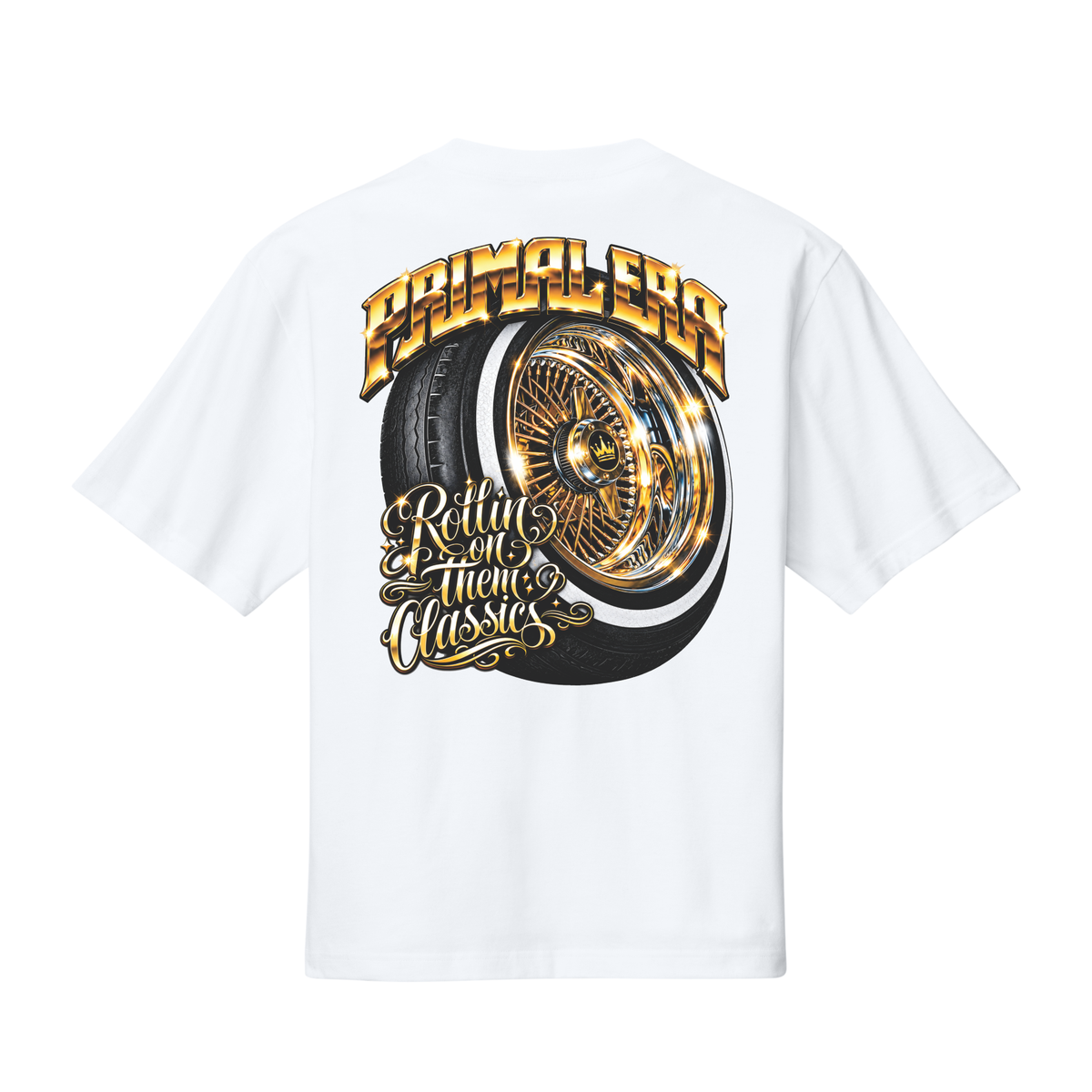 Primal Ridin' Drop-Shoulder Oversized Tee