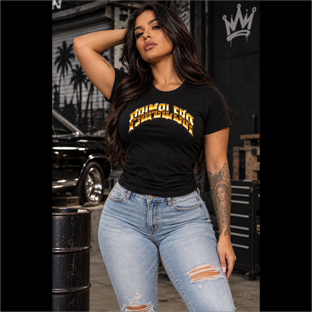 Ladies Primal Riding Fitted Tri-blend Tee
