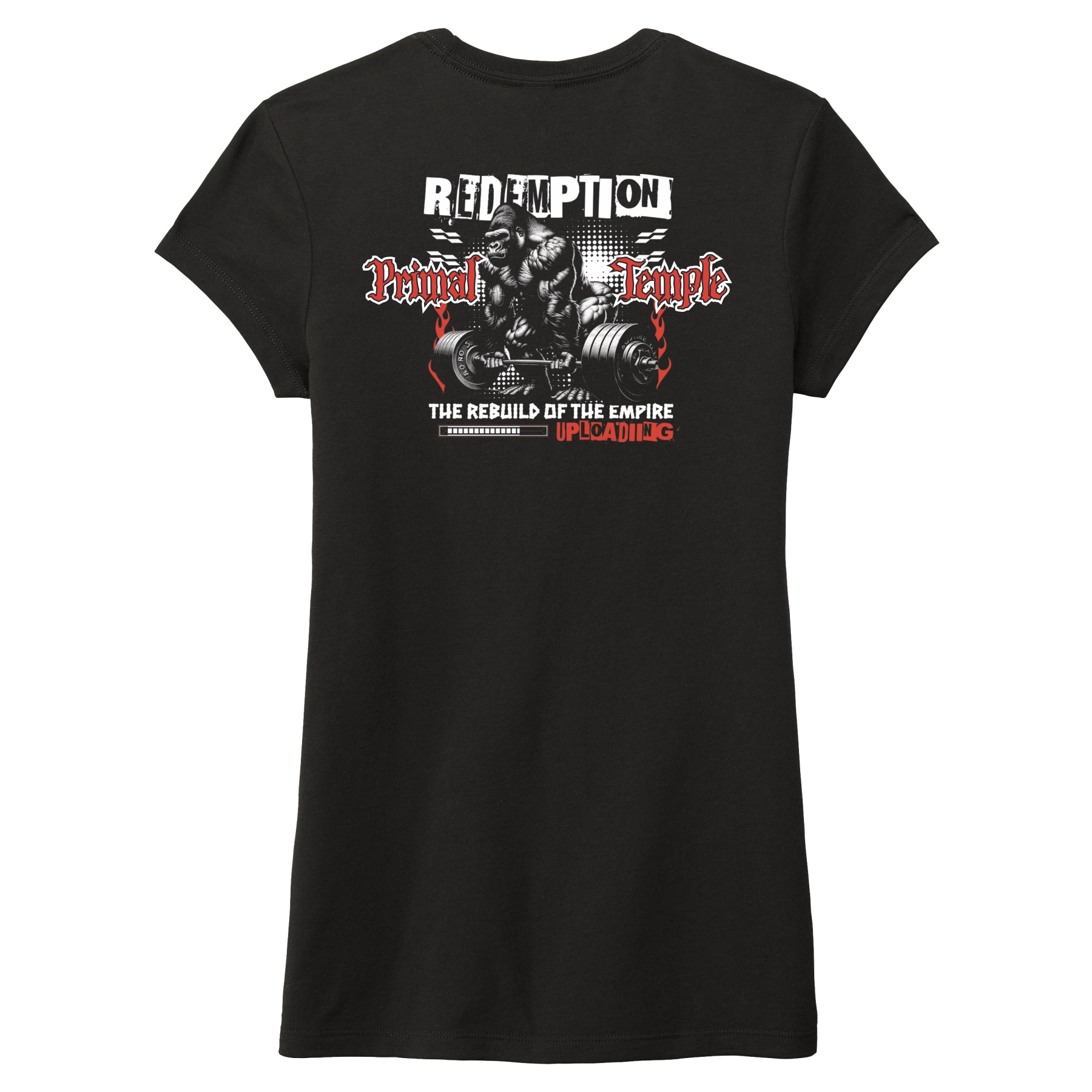 Ladies Redemption Gorilla Fitted Tri-blend Tee