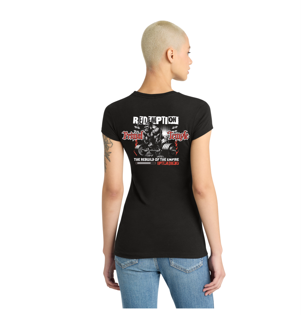 Ladies Redemption Gorilla Fitted Tri-blend Tee