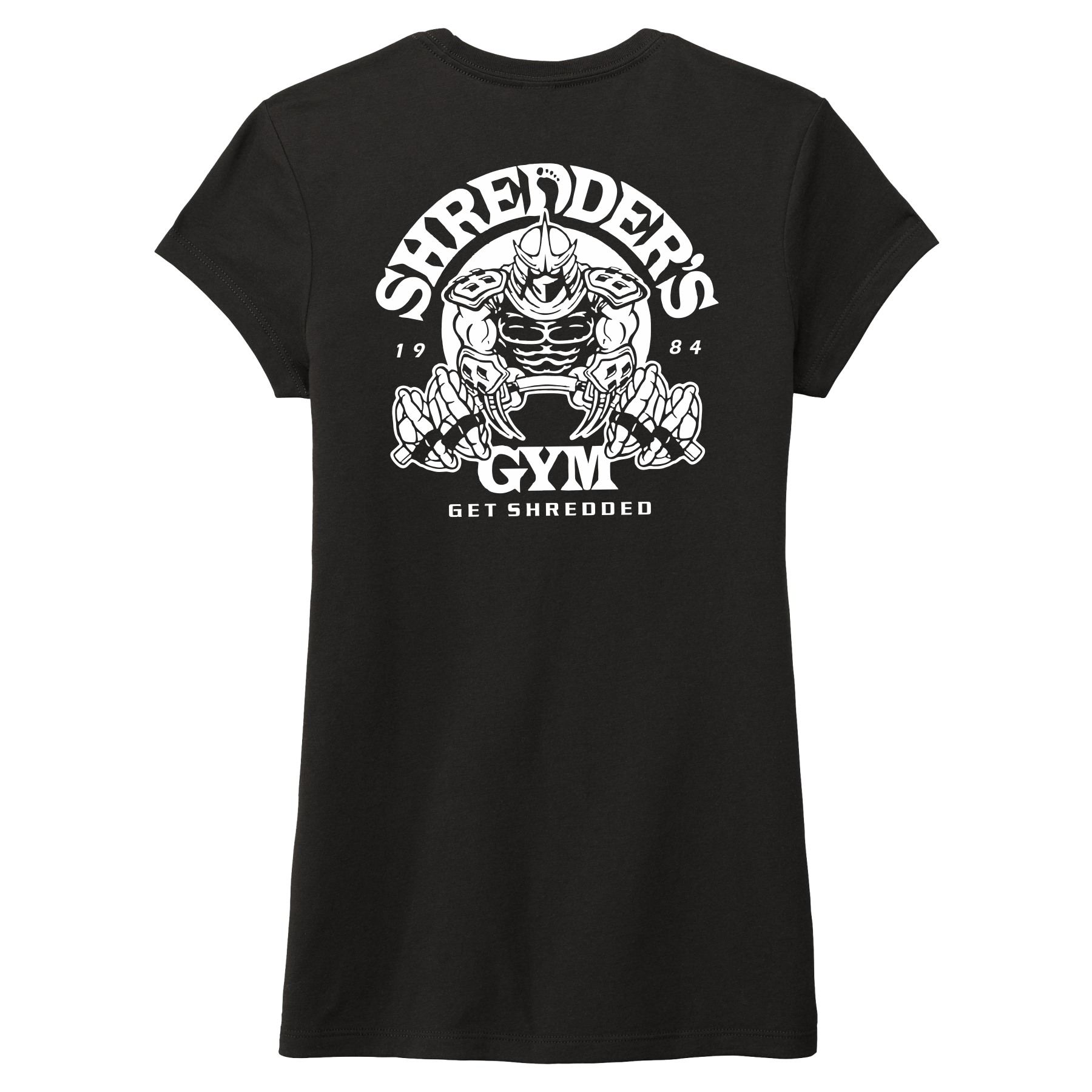 Ladies Shredder's Gym Fitted Tri-blend Tee