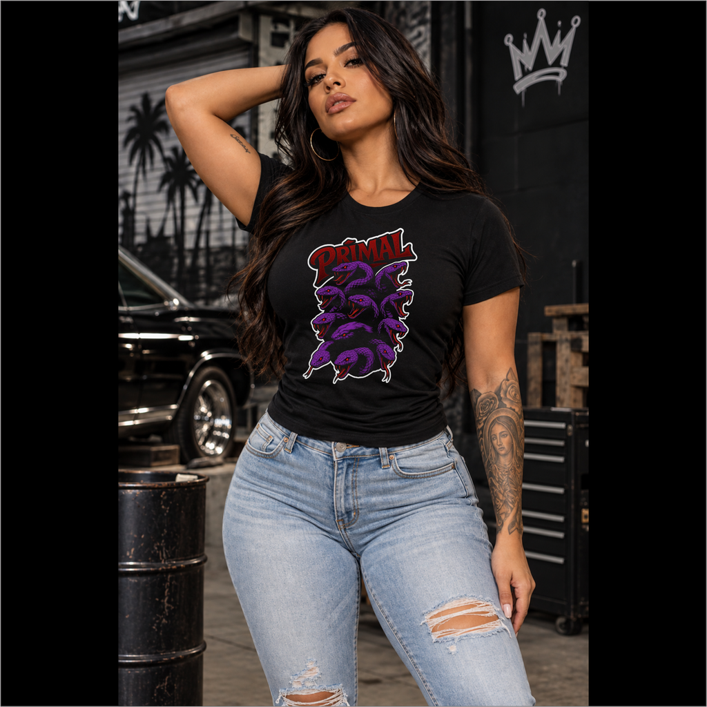 Ladies Vipers Den Fitted Tri-blend Tee